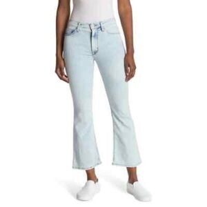 Hudson Jeans Women's 31 Blair High Rise Crop Bootcut Light Wash Sz 29 31X26